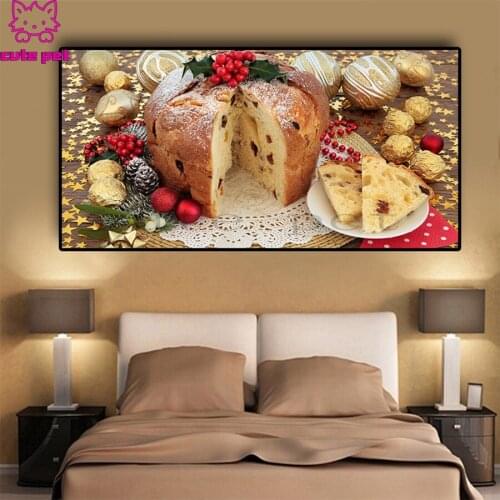 5d diy Diamond Painting Food Bread Art diamond Embroidery full round Mosaic Diamond cross stitch home decor