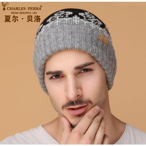 Мужские осенние шапки Charles Perra China At AliExpress