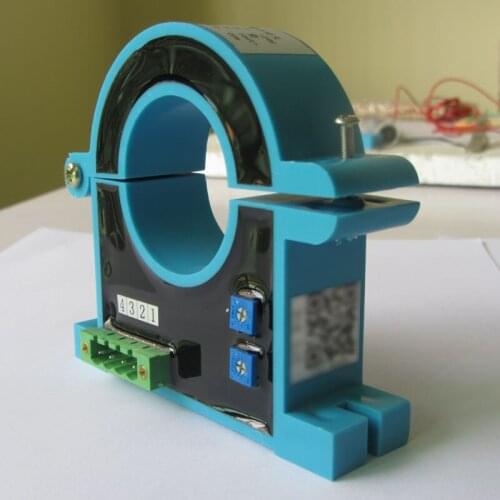 Open type AC current transducer transformer sensor 0-500AC/ DC4-20mA