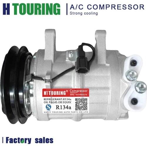 For Air Conditioner Compressor Nissan Patrol Valeo Y61 GU 92600-VB005 92600-VB300 92600VB005 92600VB300 DKS17CH