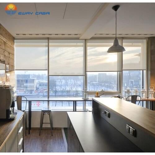 EWAY CASA Customized Roller Blind UV Blocking Sunscreen Openness 5% Waterproof Flame Retardant B1 Kitchen Office No.RB_2000