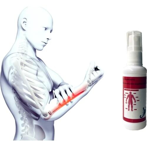 Fracture Care White Exercise Injury Medical Spray Rheumatoid Arthritis Bone Pain Relief Neck Back Body Muscle Essential Oil 50ml