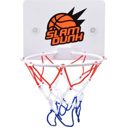 Mini Portable Basketball Hoop Stand Wall Mounted Board W/ Ball + Air Pump For Kids Home Indoor Basket Ball Training Practice