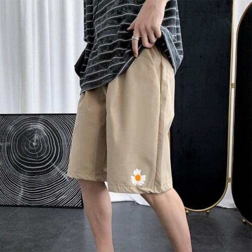 Casual Men Marguerite Loose Elastic Fifth Pants Board Sports Running Shorts Fifth Pants Board Sports Running Shorts Fifth Pants
