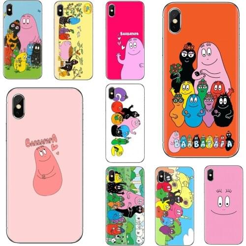 Soft Cover Les Barbapapa Barbamama Pink Smile For Samsung Galaxy A10 A30 A40 A50 A60 A70 a12 a31 a41 a51 a71 a20e a21s M30