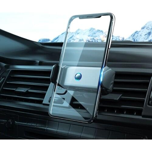 360° Adjustable Electric Mini Car Vent Holder Cell Phone Auto Induction Mount Bracket Suitable for Most Smartphone