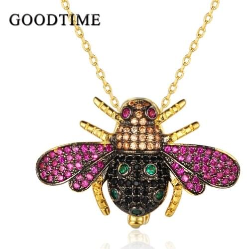 Christmas Sale Lovely Hummingbird Pendants & Necklaces Vintage Insects Jewelry for Women Fashion Dress Coat Accessories