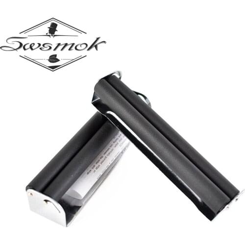 SWSMOK 110mm Portable Cigarette Rolling Device Machine Joint Cone Roller Manual Maker Tool Manual Tobacco Smoking Accessories