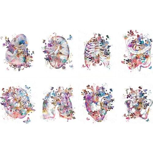 Needlework Diamond Embroidery Sale Anatomical Organ Human Anatomy Diamond Painting 5D DIY Diamond Mosaic Kits Doctors Gift Items