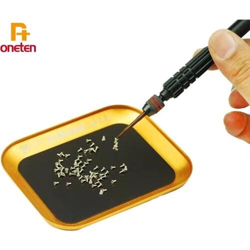 Amaoe Magnetic screw storage box M105 M106 Aluminum alloy storage box model small parts storage box