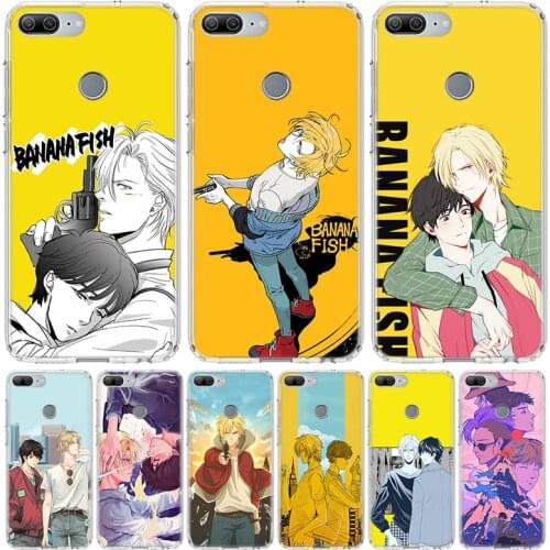 Banana Fish Anime Phone Case for Huawei Honor 10 9 Lite Y9 Y5 Y6 Y7 2019 8X 8A 8S 7A 7X 10i 20i Pro V30 Art Coque Capa