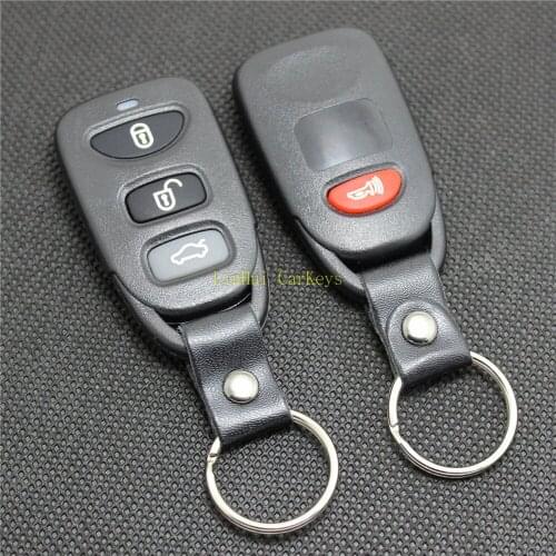 PINECONE Remote Case for HYUNDAI 3+1 Buttons Remote Key Shell Cover With Rubber Buttons 1 PC