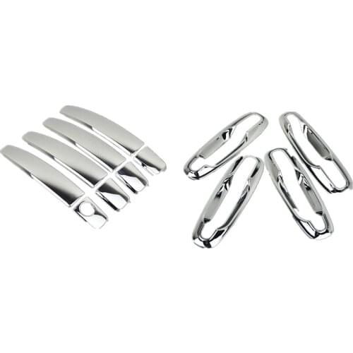 Chrome Car Door Handle Cover For Chevrolet Lacetti Optra Daewoo Nubira Suzuki Forenza Holden Stickers