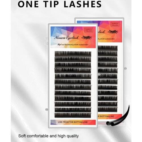 Ncsuraeyclash Individual Eyelash Extension Supplies Matte Flat Mink Softer Fake Eyelashes Wispy Ellipse Cashmere False Lashes