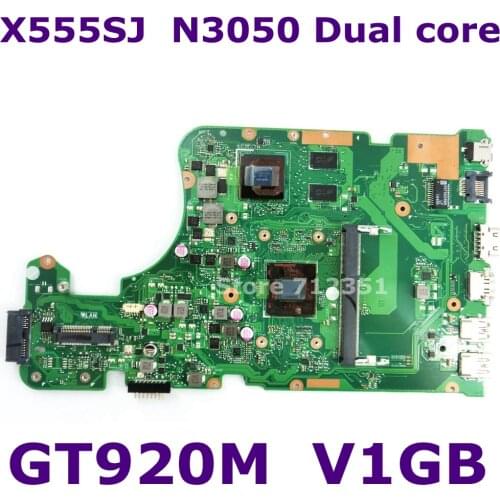 X555SJ MAIN_BD._0M/N3050/AS V1G 90NB0AK0-R00010 REV 2.0 For ASUS X555 X555S X555SJ A555 A555S Laptop Motherboard 100% Tested