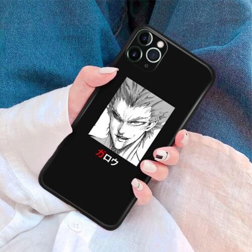 Garou One-Punch Man anime For iPhone se 6 6s 7 8 plus x xr xs 11 12 mini pro max soft silicone phone case cover shell