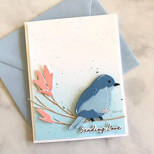 New Bird decoration metal Cutting Dies Stencils DIY Scrapbooking Paper/photo Cards Embossing Dies