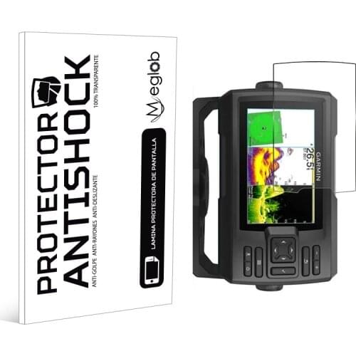 Screen Anti-shock protector Anti-scratch Anti-Shatter compatible with Garmin STRIKER Vivid 5cv