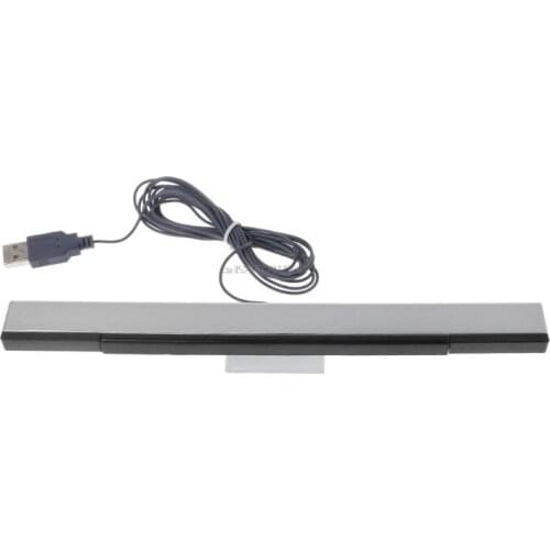 Wii Sensor Bar Wired Receivers IR Signal Ray USB Plug Replacement for Nitendo Remote