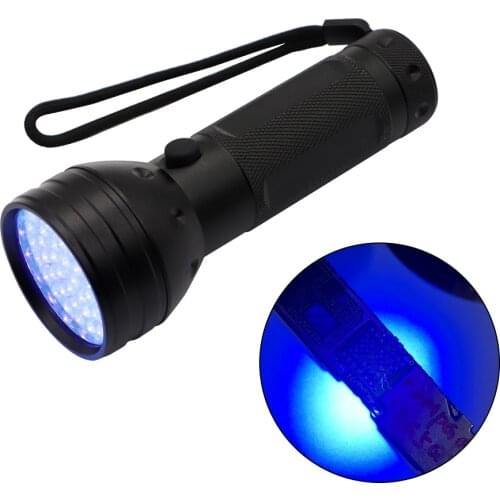 UV Flashlight Light 51 LED Glue Curing Lamp LED Green Oil Curing Ultraviolet Torch Light for Mobile Phone Repair Tool