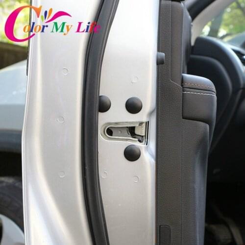 Car Door Lock Screw Protection Protector Stickers Covers Waterproof Doors for Vw Skoda Seat For Kia Sportage For Hyundai Tucson