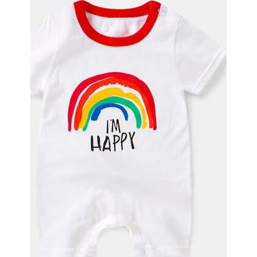 ZWY138 New Style Cartoon Baby Girl Summer Cotton Baby Girl Romper Short Sleeved Newborn/toddler Romper For Boys Baby Clothes