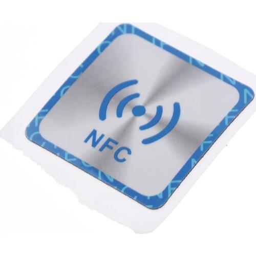 1pc Waterproof PET Material NFC Stickers Smart Adhesive Ntag213 Tags For All Phones