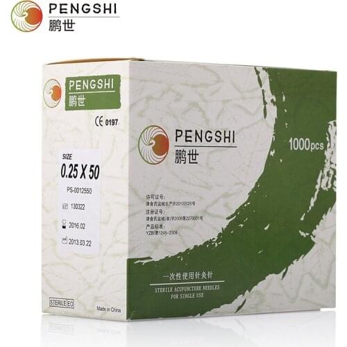 1000 pcs acupuncture needle disposable sterile needle for single use face needle beauty massage body massager