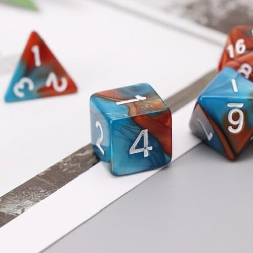 11Pcs D4 D6 D8 D10 D12 D20 Sided Dices For RPG DND Set A0KA