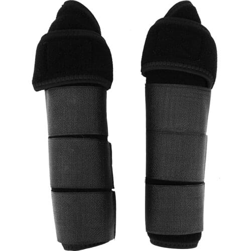 2 PCS Horse Leg Boots Equine Front Leg Horse Boots Wrap Equestrian Leg Protection Neoprene Horse Hock Brace Protection Dark Blue