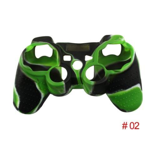 #2 Silicone Gel Skin Protective Case Cover for PS3 Controller Game Accessories