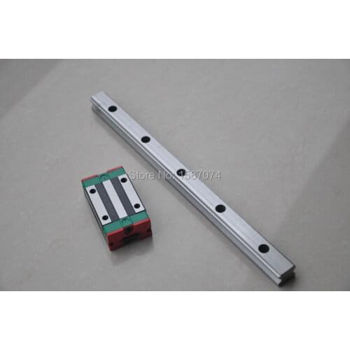 5 pcs mini linear guides rail MGN12-L1000mm with 10pcs linear blocks MGN12C
