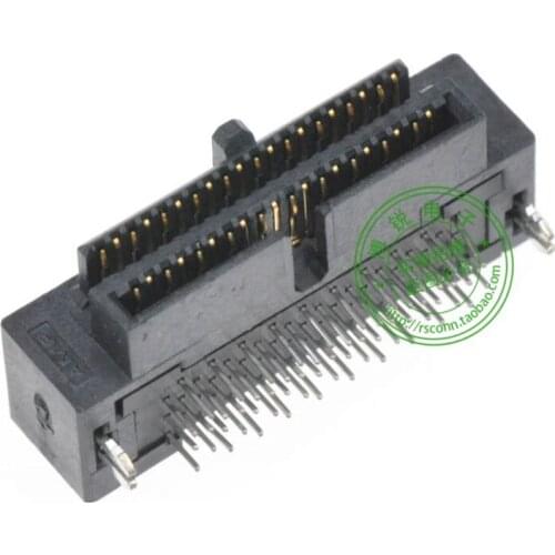 AMP TYCO CHAMP connector spacing 1.0MM 60POS curved legs Model: 11201-6