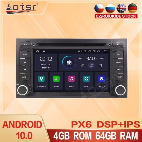 Android 10.0 Car DVD Radio Multimedia Player For Seat Leon MK2 2005-2012 RDS FM GPS Navigation Car Audio stereo Autoradio