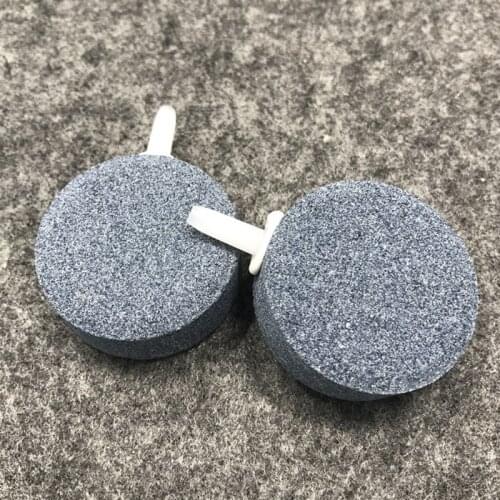 40mm Bubble Stone Aerator for Aquarium Fish Tank Pump Hydroponic Oxygen Plate Mini Air Pump Accessories pet supllies tools