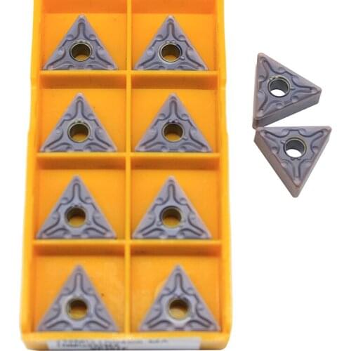 10PCS TNMG160408 MA VP15TF 100% Original External Turning Tools Carbide insert Lathe cutter Tool Tokarnyy turning insert