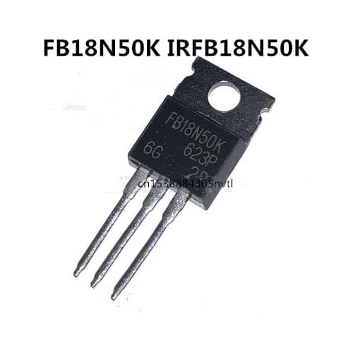 Original 10pcs/ FB18N50K IRFB18N50K TO-220 500V 18A