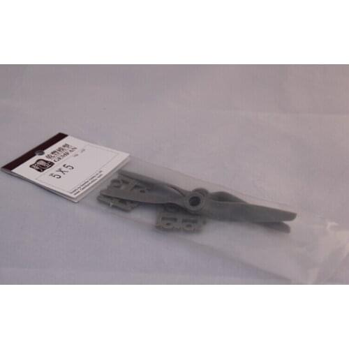 5050 Props Gemfan High Efficiency Electric Propeller 5x5 for RC Scale Airplane Nylon Paddle 2pcs/lot With Adapter