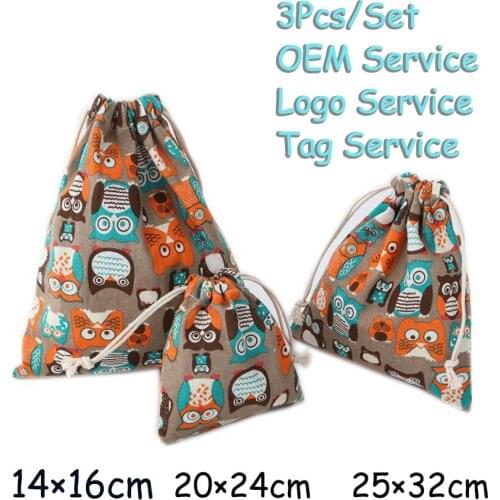 Storage Bag for Traveling 3Pcs/Set Toys Organizer Bag Jewlery Protection Pouch Perfume Aroma Fragrance Pouch Sweet-smelling bag