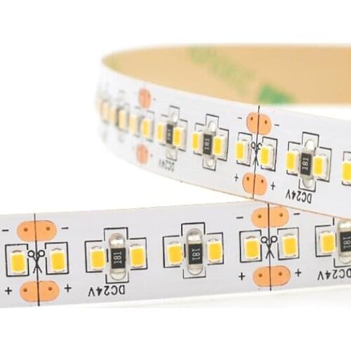 CRI>90 LED Strip 2216 SMD RA90+ 120/240/300LEDs/m 3000K 4000K 6000K High Brightness LED Strip 5m/lot