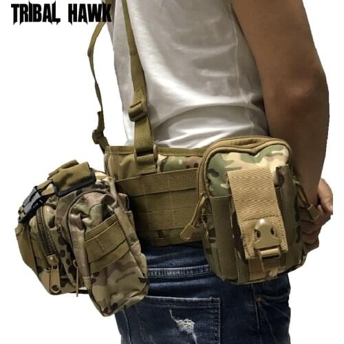 Molle Tactical Belt Airsoft Combat Girdle War Game Outdoor Army Hunting Waist Support Waist Bag Carrier Adjustable Soft Padded
