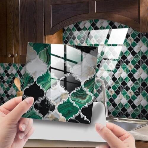 Droplet Texture Waterproof Wall Sticker Tile Peel Self Adhesive Decorative Film Kitchen Cabinet Contact Paper Home Decor