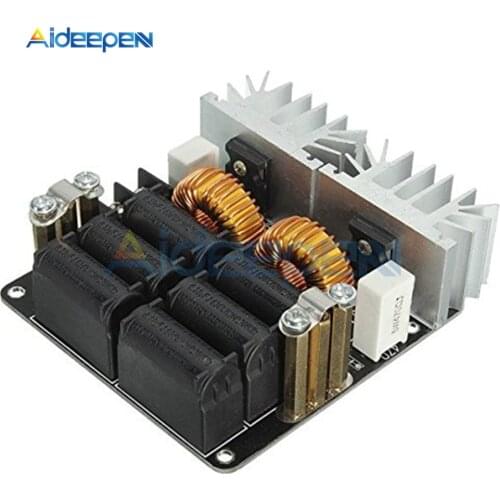 ZVS DC 12 -48V 20A 1000W Heating Module Low Voltage Induction Heating Board Module with Tesla Coil