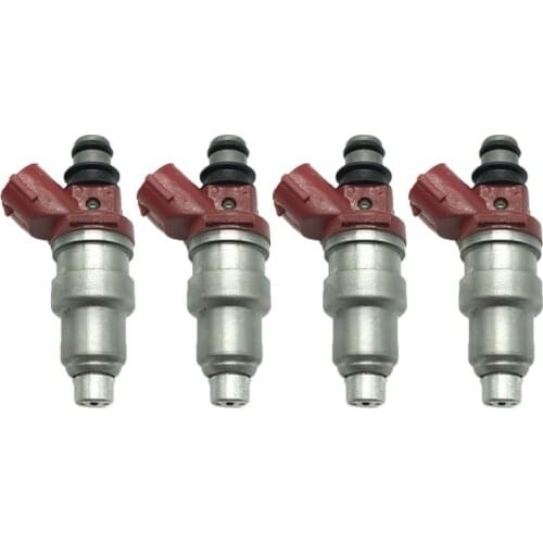 4pcs Fuel Injector Nozzle For Toyota CAMRY VISTA 1.8 4SFE SXS11 ST190 Engine 23250-74130 23209-74130 2325074130 2320974130