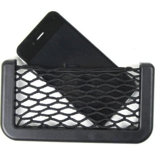 Car Storage Net Pocket Small Net Pocket Car Creative Car Supplies Car Mesh Mobile Phone Debris Storage Bag