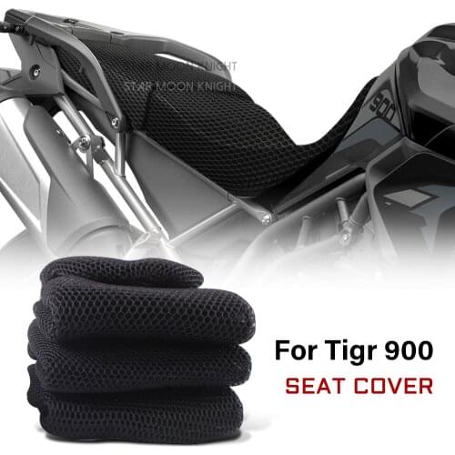 For TRIUMPH TIGER 900 GT PRO RALLY TIGER900 Tiger 900 Seat Cushion Cover Net 3D Mesh Protector Insulation Cushion Cover