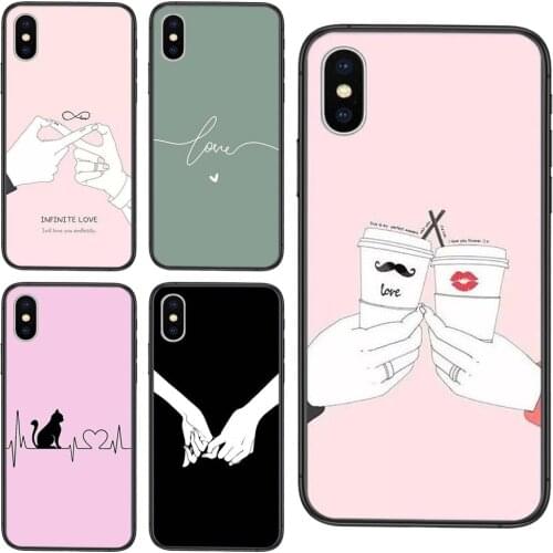 Top Rated Darling Be Ok Love Infinite Black Hoesjes Trend Coque For Redmi K40 9C Nfc 9A 8A 7A K30S K30 Pro Plus 5G