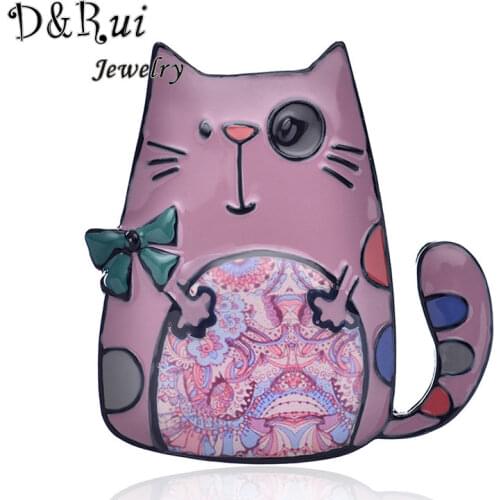 Броши с кошками на одежду D&Rui Jewelry China At AliExpress
