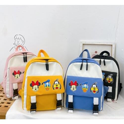 Micky Cartoon Children Backpacks Kids School Bags Cut Toddler Girl Boys Book Bag Animal Backpack Kindergarten School Backpack