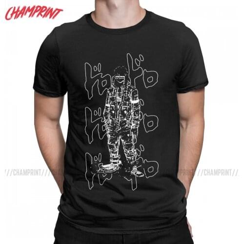 Men T-Shirt Dorohedoro Nikaido Humorous 100% Cotton Tee Shirt Short Sleeve Anime Kaiman T Shirts O Neck Clothes Gift Idea